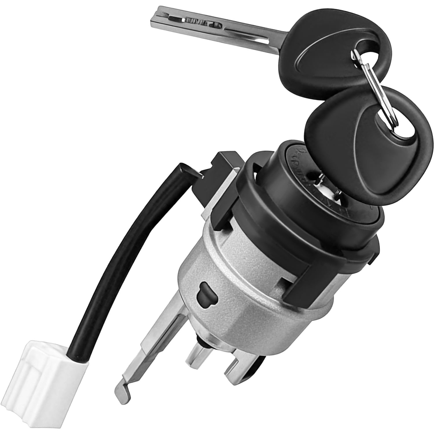 Ignition Lock Cylinder Switch with 2 Keys Fit for Hyundai Accent 2012-2017 Dodge Attitude 2012-2014, Ignition Lock Cylinder Housing Assembly Replace