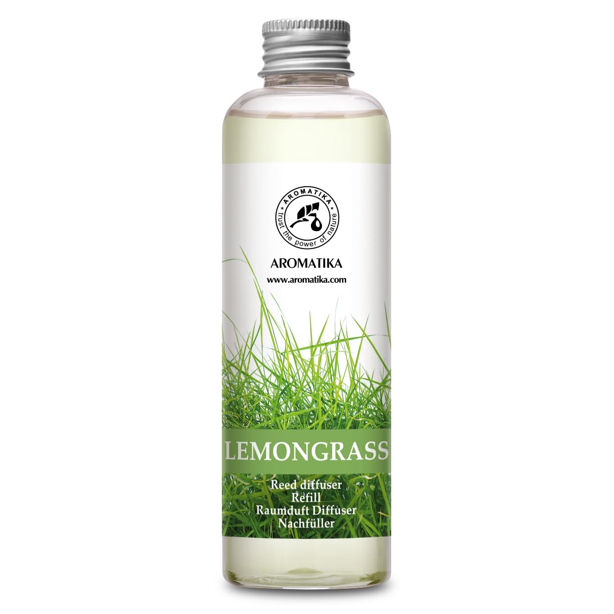 Reed Diffuser Reed Diffuser Refill Lemongrass 200ml Reed Diffuser Lemongrass Reed Diffuser Lemongrass - Room with Lemongrass Essential Oil Diffuser, Air Freshening New, Indoor Fragrance, Fragrance