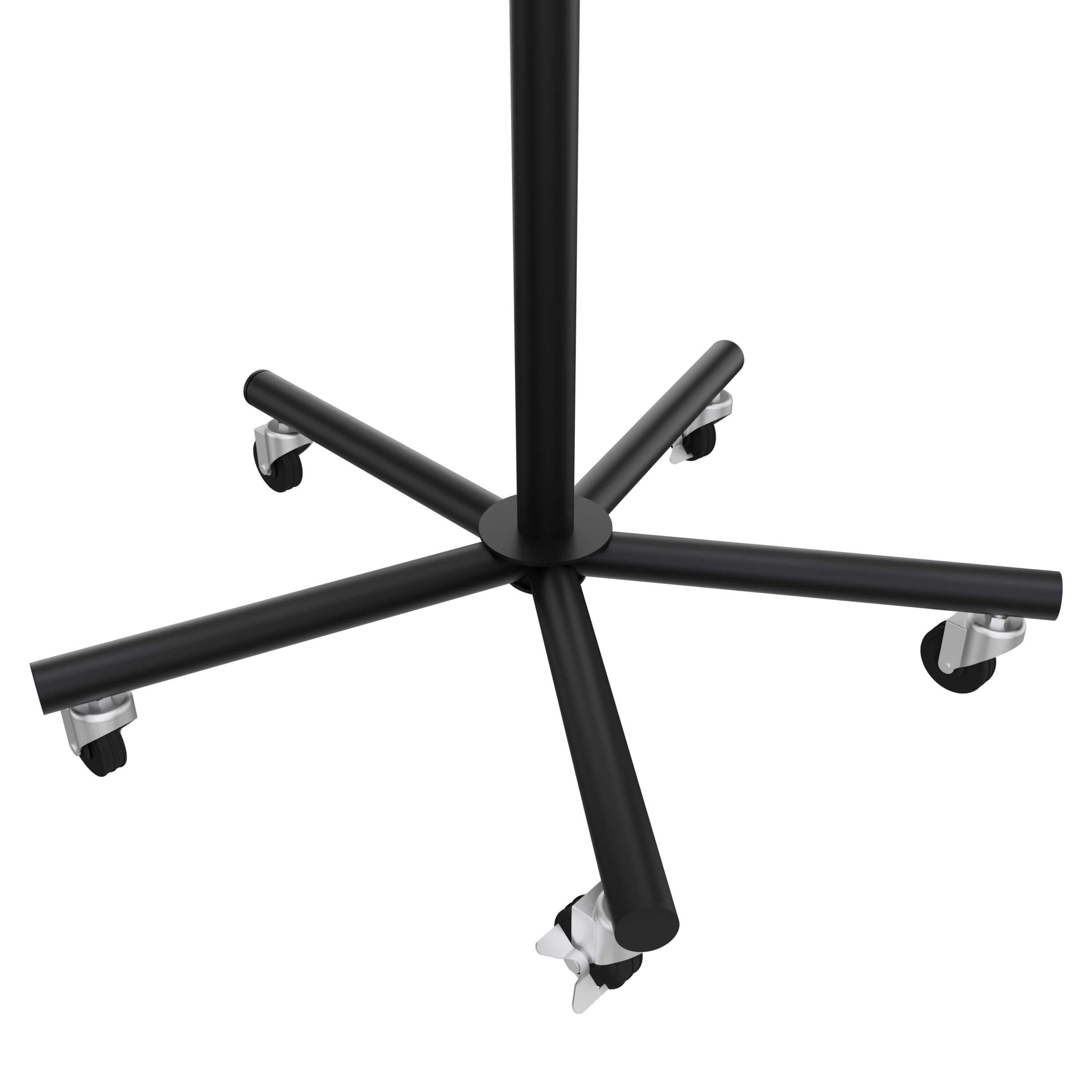 Aigentlich Rundständer Kleiderständer schwarz höhenverstellbar 115-165cm