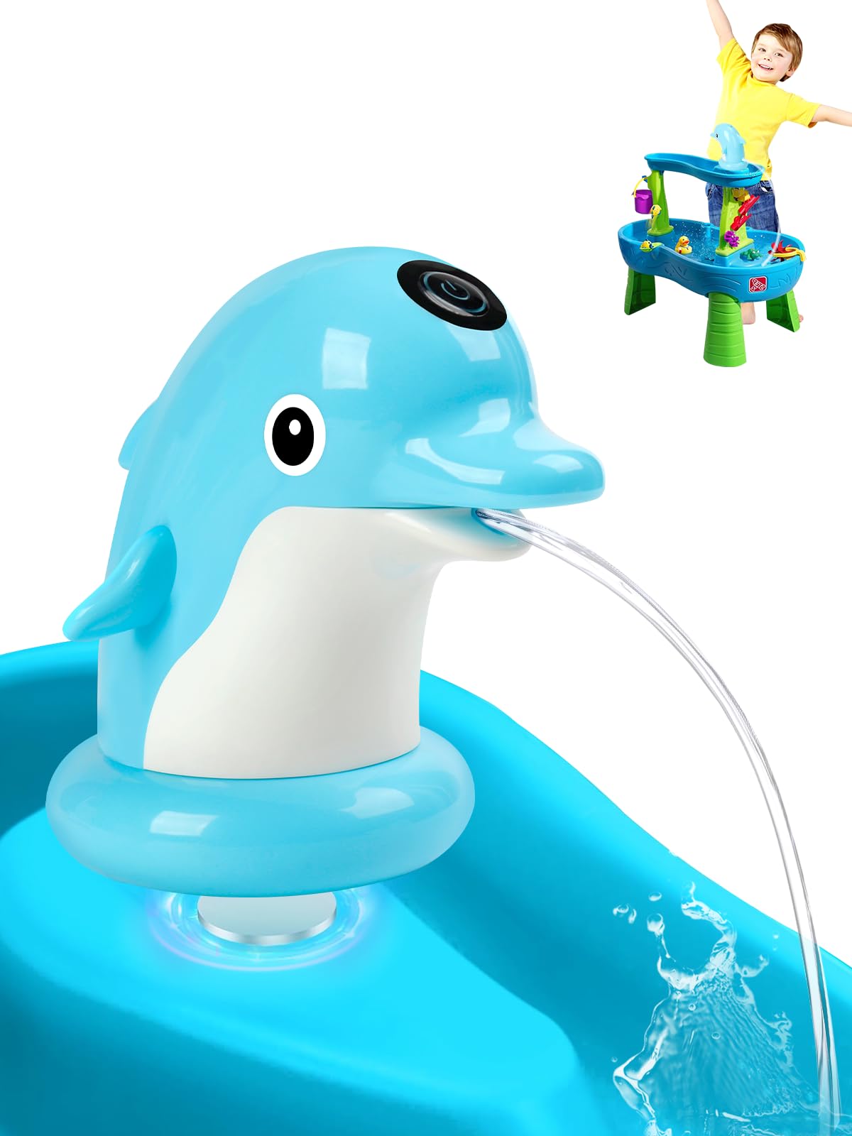 Amazon.com: TEYOUAI Dolphin Water Table Pump with Magnetic Base No