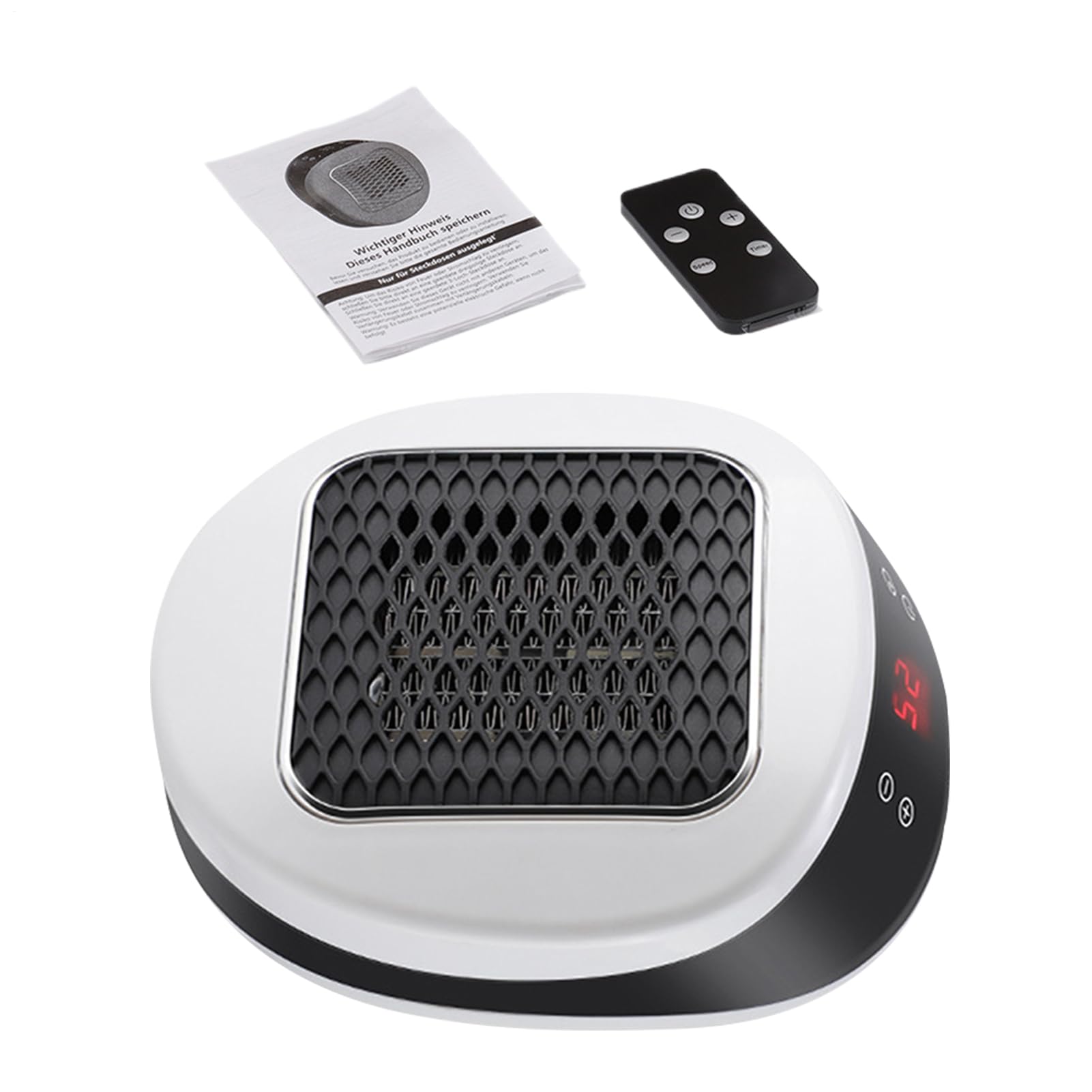Chauffage céramique portable silencieux idéal pour vos nuits en camping-car et journées au bureau