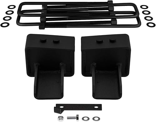 Miniatura 5 de Supreme Suspensions - Kit de elevación completa para Ford F-150 2015-2020 2WD husillos de elevación delantera y bloques de elevación trasera con