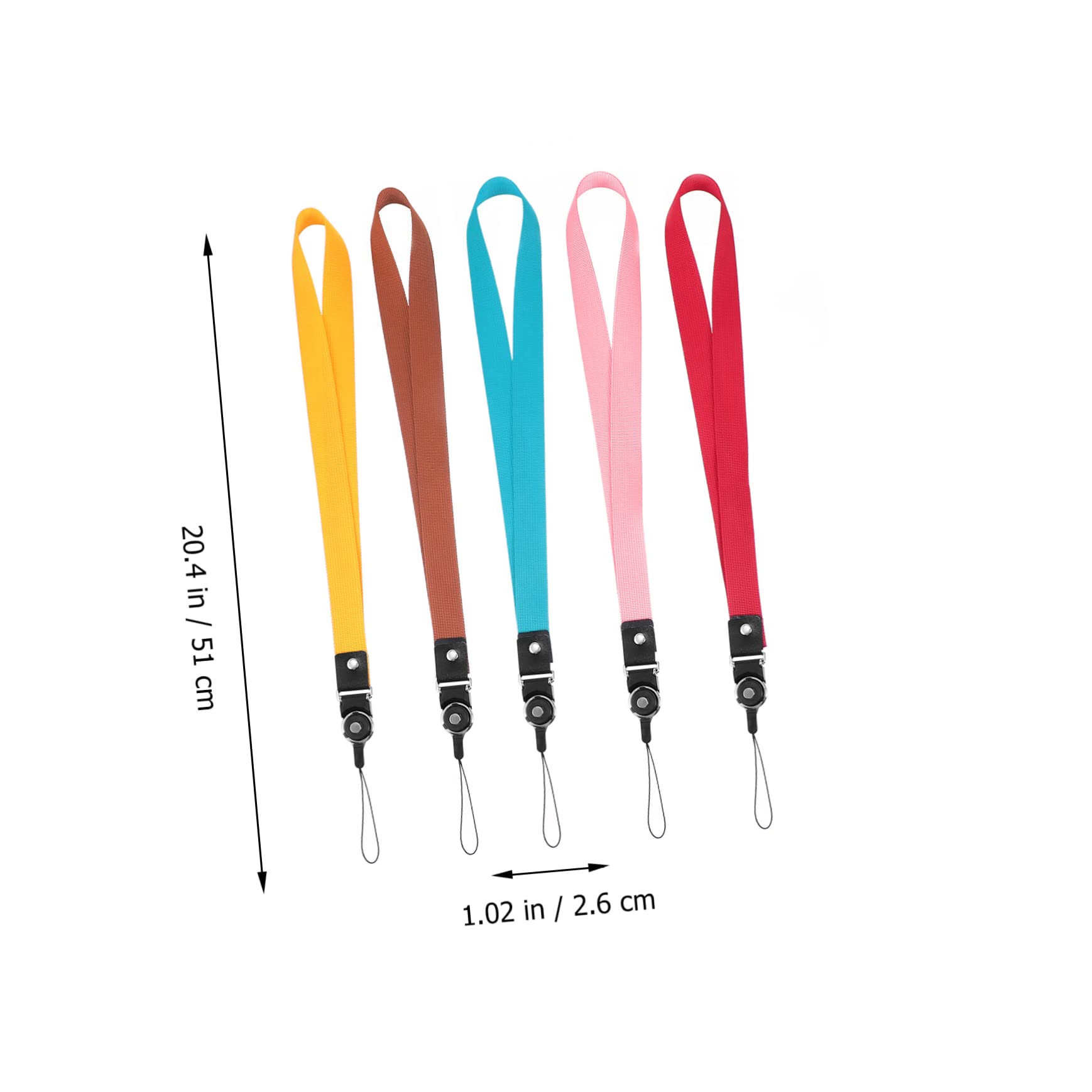 Gatuida 18piezas Lanyards Para Teléfonos Móviles De Cuerdas Antideslizantes Para Colgar Prácticos Accesorios Para Ciclismo y Senderismo Diseño Desmontable y Conveniente