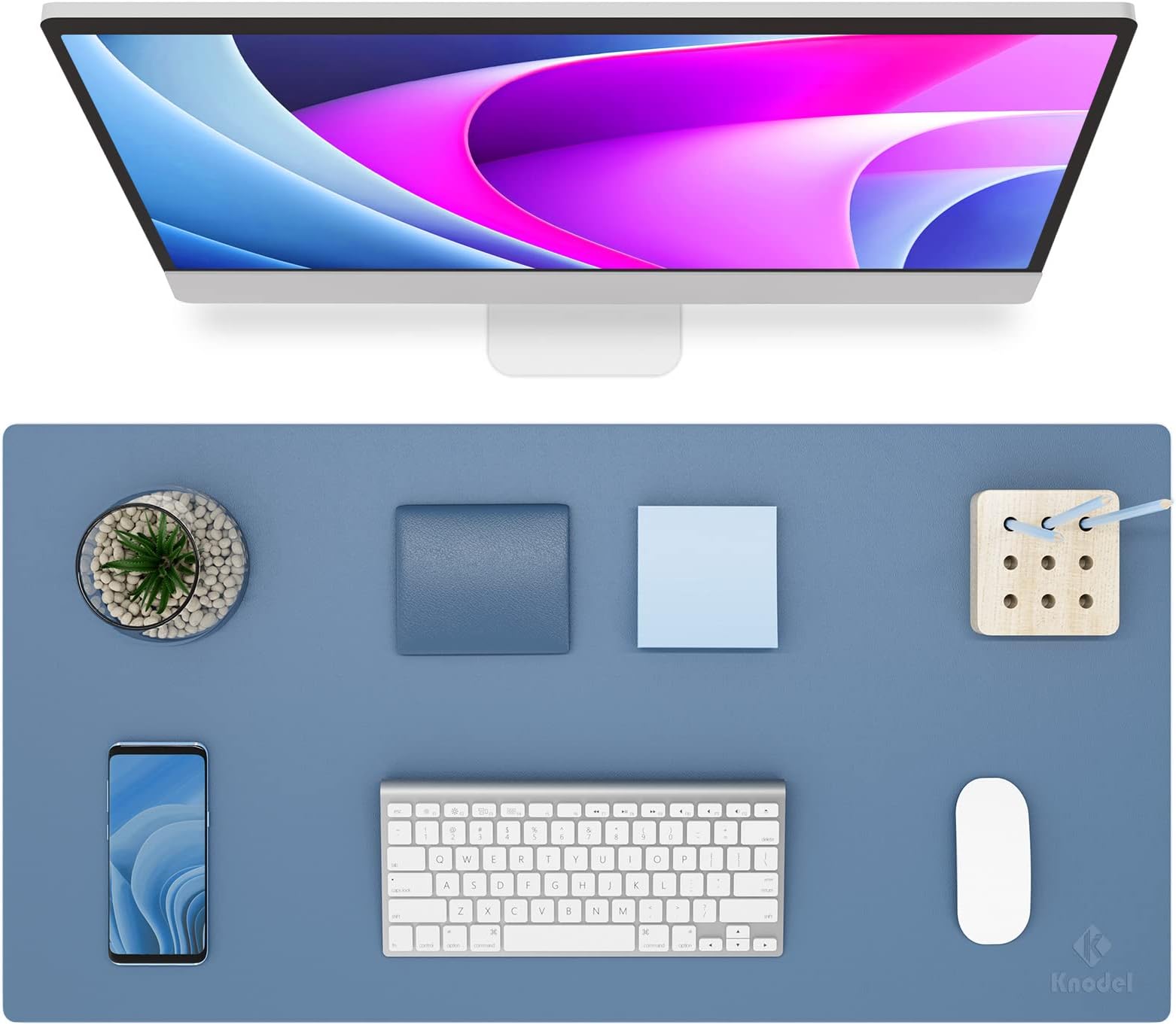 Amazon.com : K KNODEL Non-Slip Desk Mat, Desk Pad, Desk Blotter ...