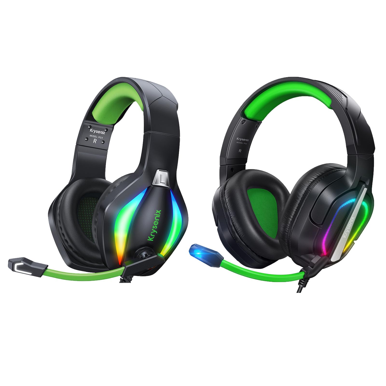 Amazon.com: Krysenix PG1 Gaming Headset with Microphone for PS4