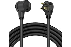 YESWELDER 250V Welder Extension Lead 10 AWG Power 20ft with 6-50P to 6-50R