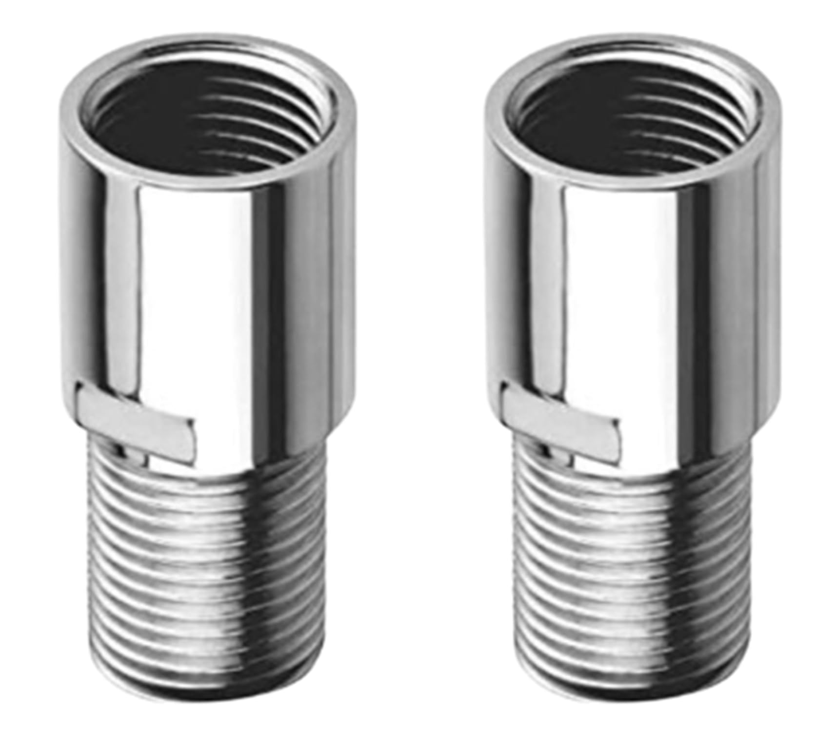 JAGGER JAG394 SS304 Tap Extension Nipple 15mm (½ Inch) | Stainless Steel Pipe Extension for Tap | Heavy-Duty, Rust-Free, Leak-Proof Connector for Bathroom & Kitchen [ Pack Of 2 ] (1 INCH)-image-14