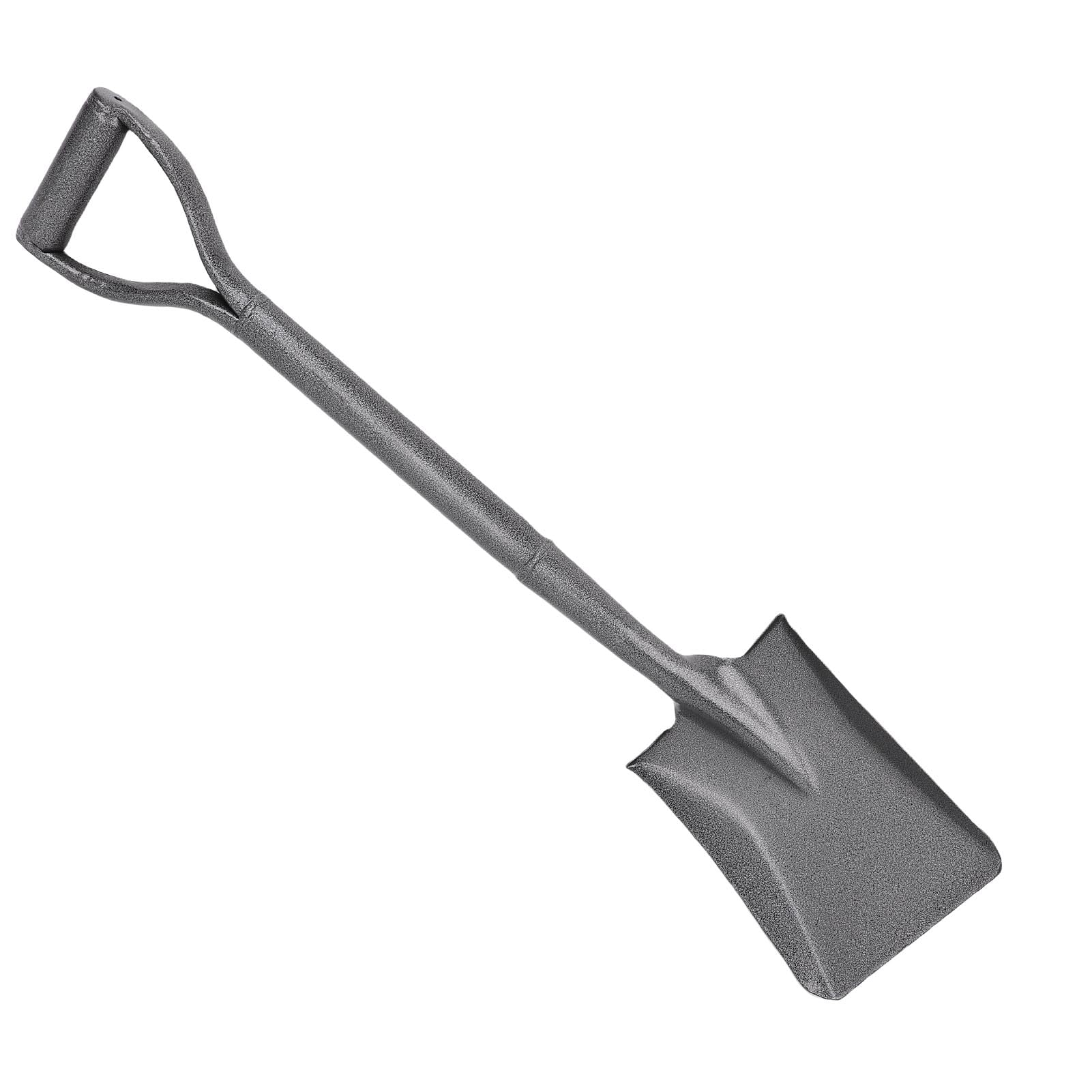 SEAFRONT Pala con Manico a D Resistente, Vanga da Giardino Interamente in Metallo, 76 Cm, in Acciaio Al Titanio, con Struttura Saldata Rinforzata e Impugnatura Ergonomica Antiscivolo, per