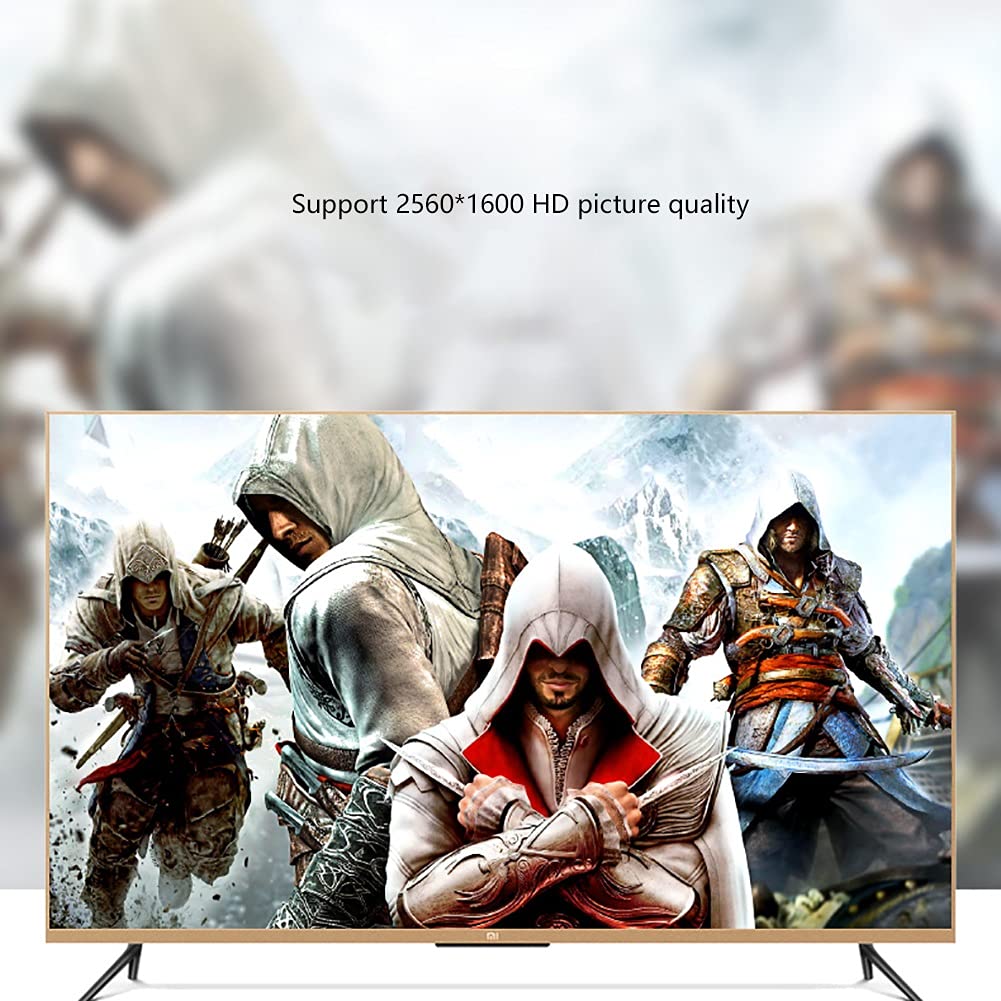 ASFD Monitor Cable DVI to DVI Cable 24+1 Pin (2560x1600) Computer Monitor Cable Dual Link Cable with Gold-Plated Connector Cable (Length : 1m)