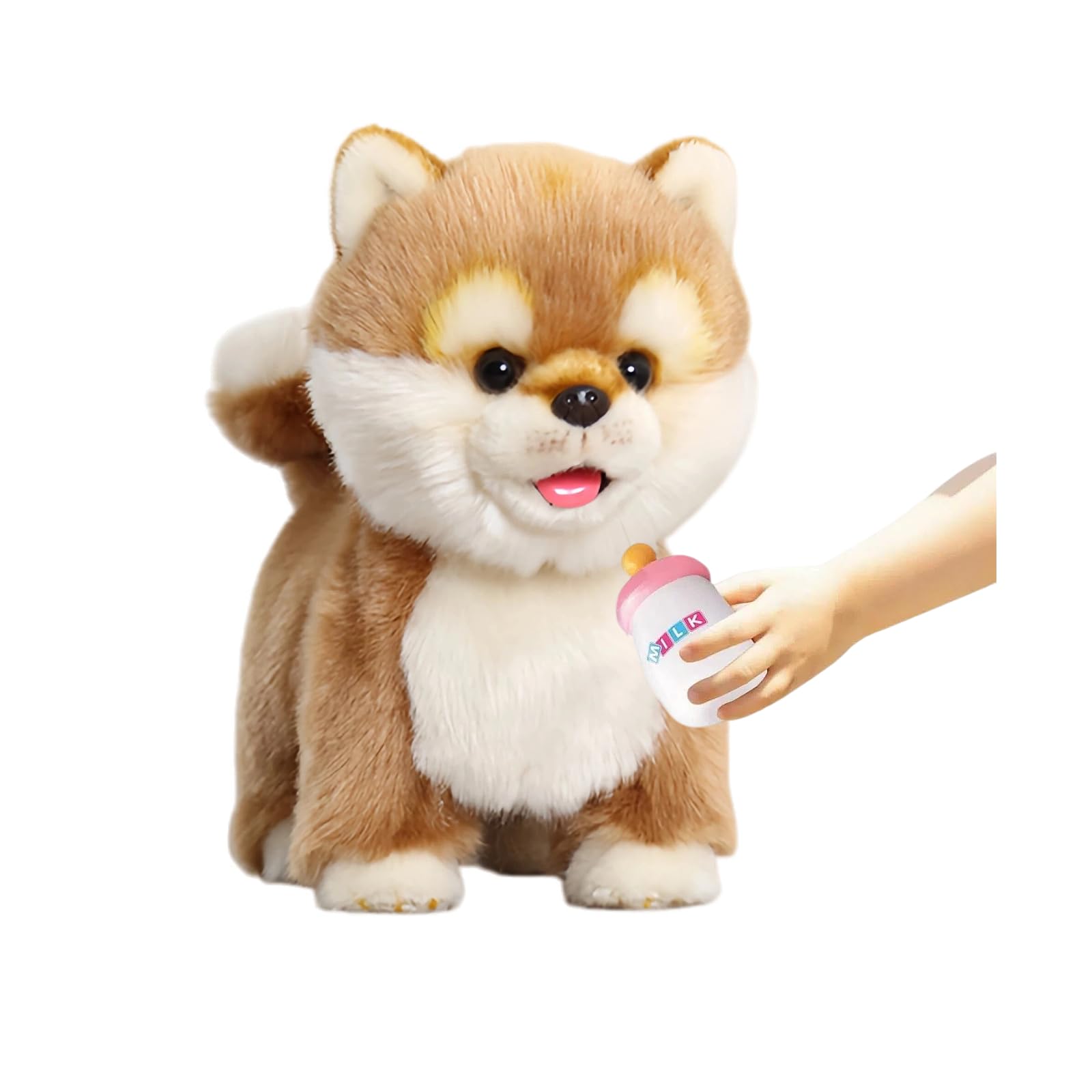 Amazon.com: CU-MATE Plush Interactive Simulation Dog-Realistic
