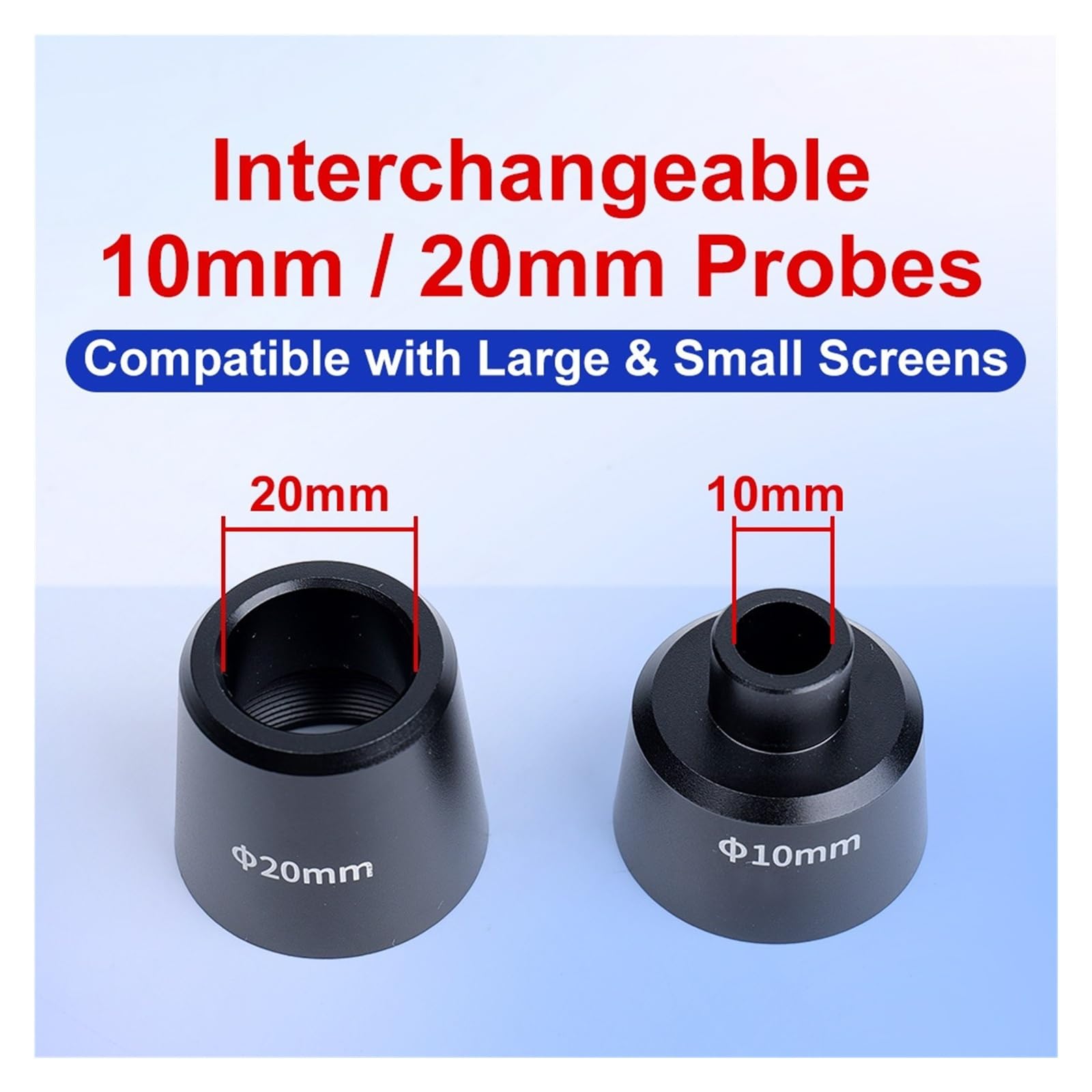 Medidor de luminosidad de pantalla LS332 con sondas de Φ10 mm/20 mm | For pantallas de visualización Lámparas Brillo Parpadeo Frecuencia CCT Pruebas CRI