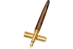 Vintage Wooden Fountain Pens Handcrafted, Gifts for Writer
