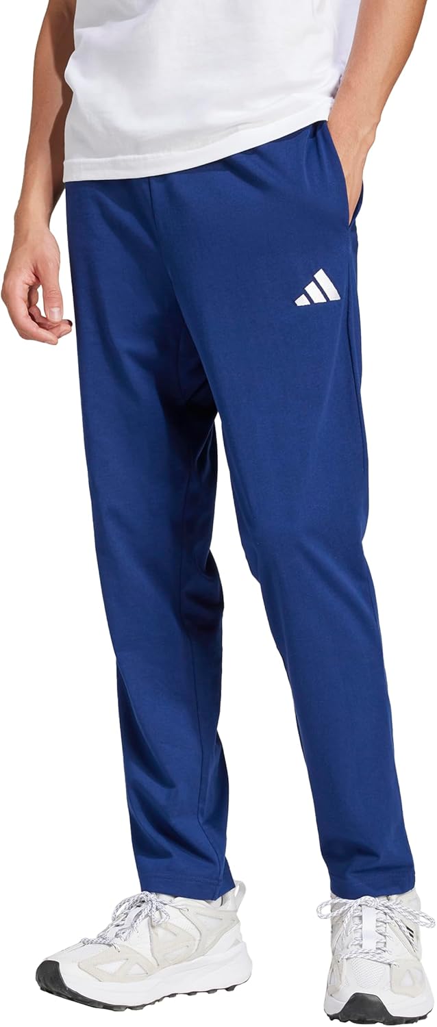 adidas Mens Essentials Feel Cozy French Terry Cargo Shorts