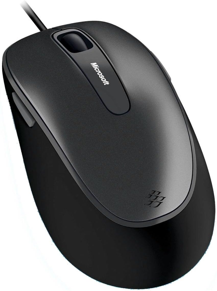 Microsoft Comfort Mouse 4500 - Business Packaging - Silver / Black