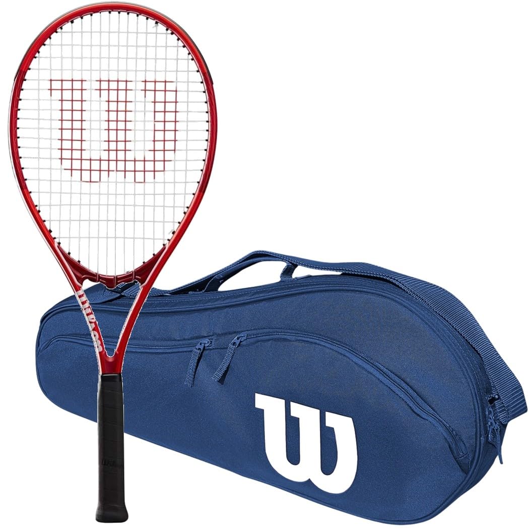 ウィルソン プロスタッフ プレシジョン Wilson Pro Staff Precision XL Tennis Racket - Red (Adult