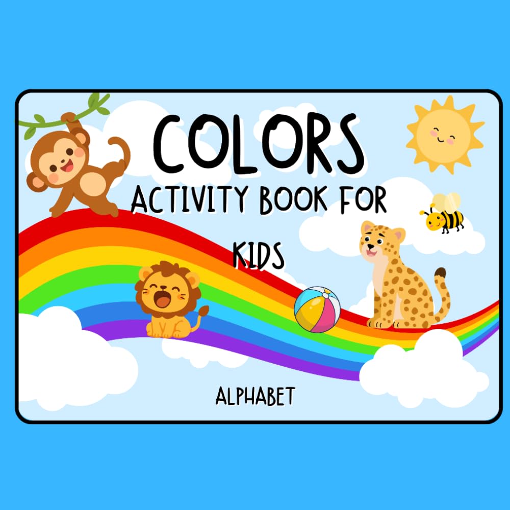 Fun alphabet coloring book for kids