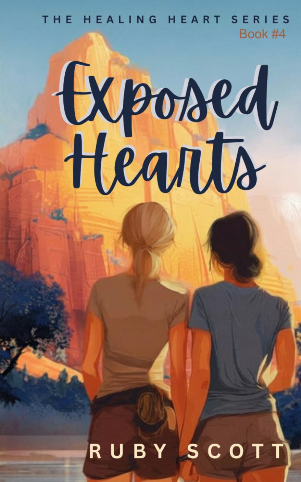 Exposed Hearts: A Slow Burn Lesbian Romance: 4 (The Healing Hearts Series)