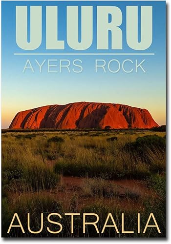 Uluru (Ayers Rock), NT, Australia, imán para nevera, tamaño 2.5 x 3.5 pulgadas Uluru (Ayers Rock), NT, Australia, imán para nevera, tamaño 2.5 x 3.5 pulgadas
