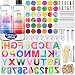 IGaiety Backward Alphabet Mold Starter Kit (206 pcs)