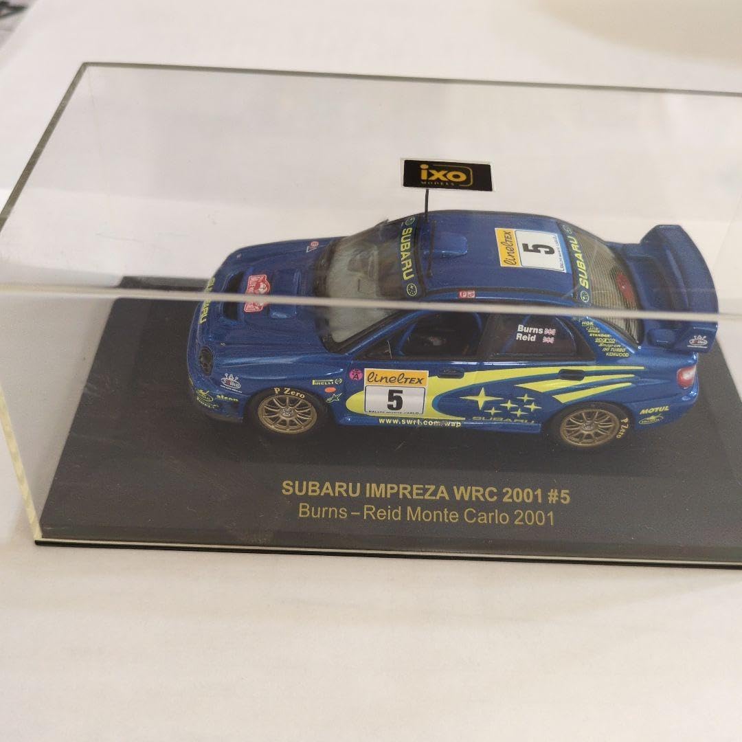 1/43 IMPREZA WRC 2001 ixo ミニカー イクソ 1/43 スバル インプレッサ
