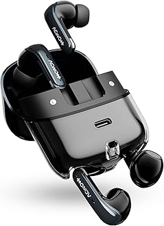 ACwO Dwots Fire ANC|India's First 4 in Ear Buds in 1 Case with ANC|70Hrs Battery|ANC&Transparency Mode|Bass&Theatre Modes|4 Mics Ai-Enc for Clear Calls|3D Spatial Audio, Wireless (Eclipse Black)