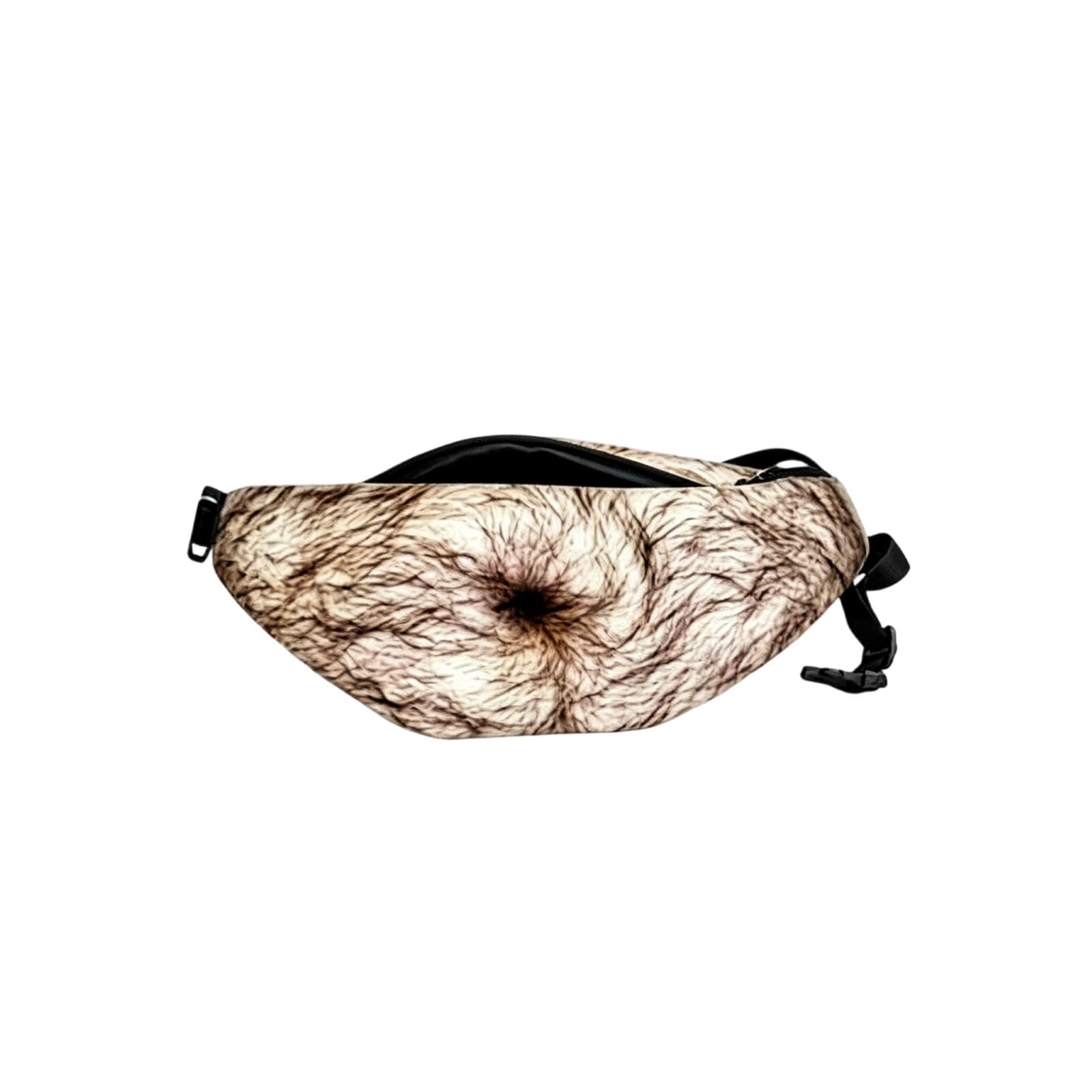 Novelty Belly Waist Bag for Men, Cute Realistic Prop Waist Pouch Purse，#A