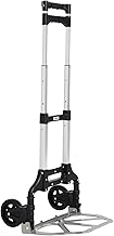 Sponsored Ad - Leeyoung Dolly and Folding Hand Truck , Aluminum Luggage Trolley Cart, 175 lb Capacity with PP+TPR Wheels a...