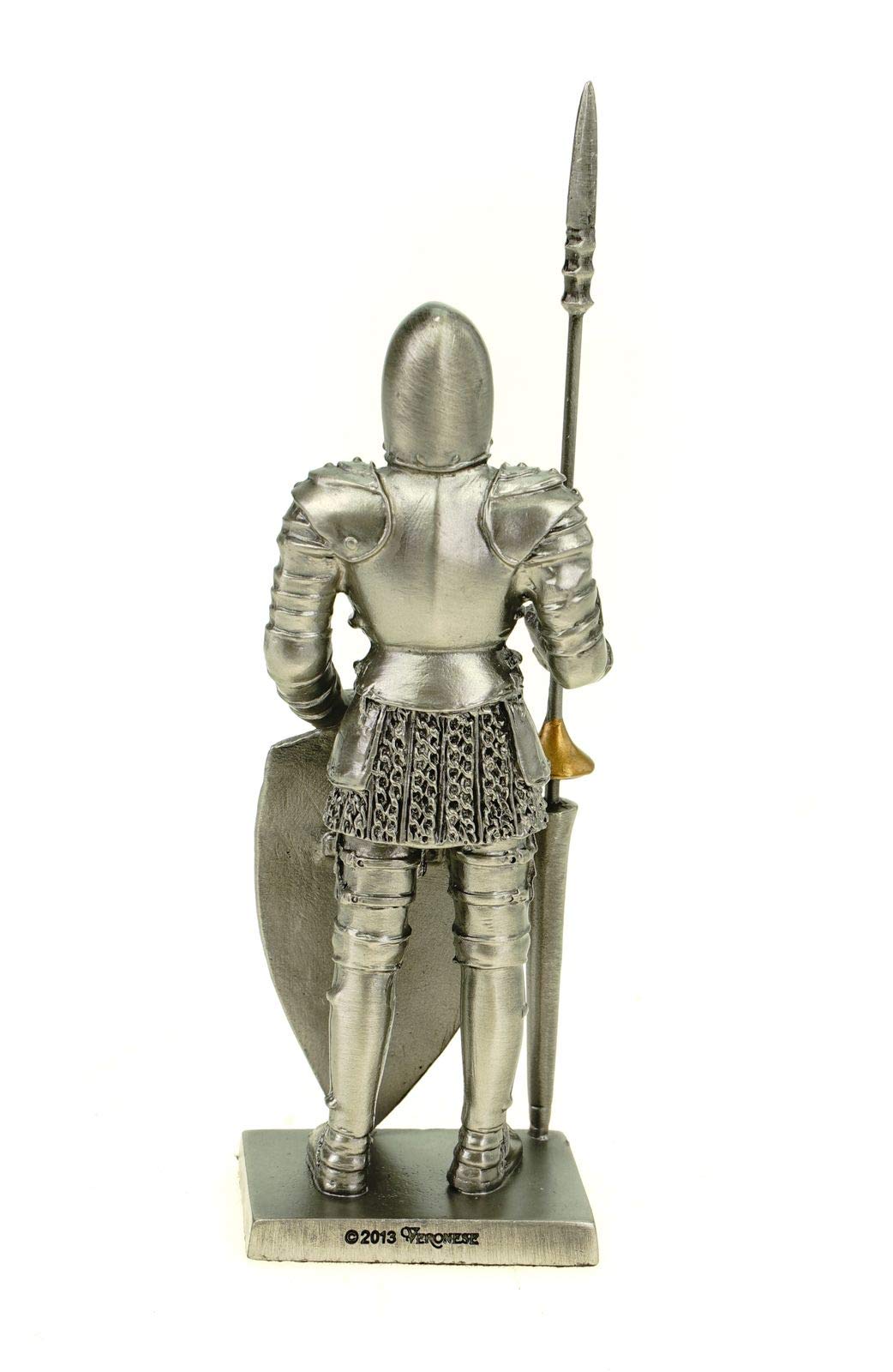 Chevalier en métal moulé à la main - Chevalier du 16e siècle