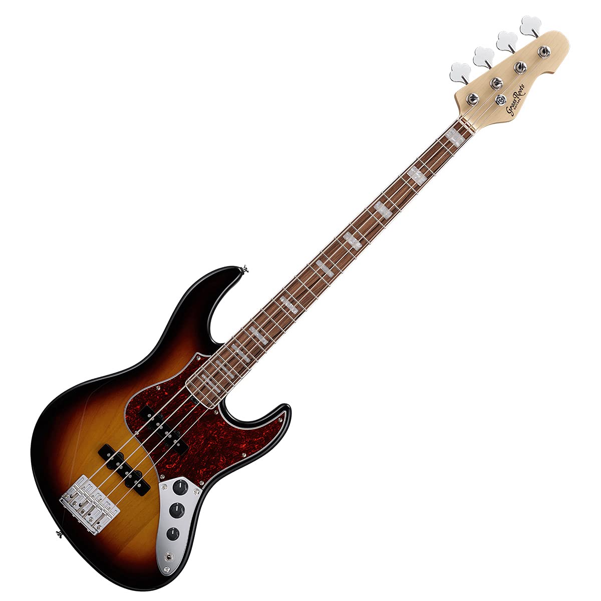 Amazon | GrassRoots G-AM-55MS/R 3TS エレキベース グラス