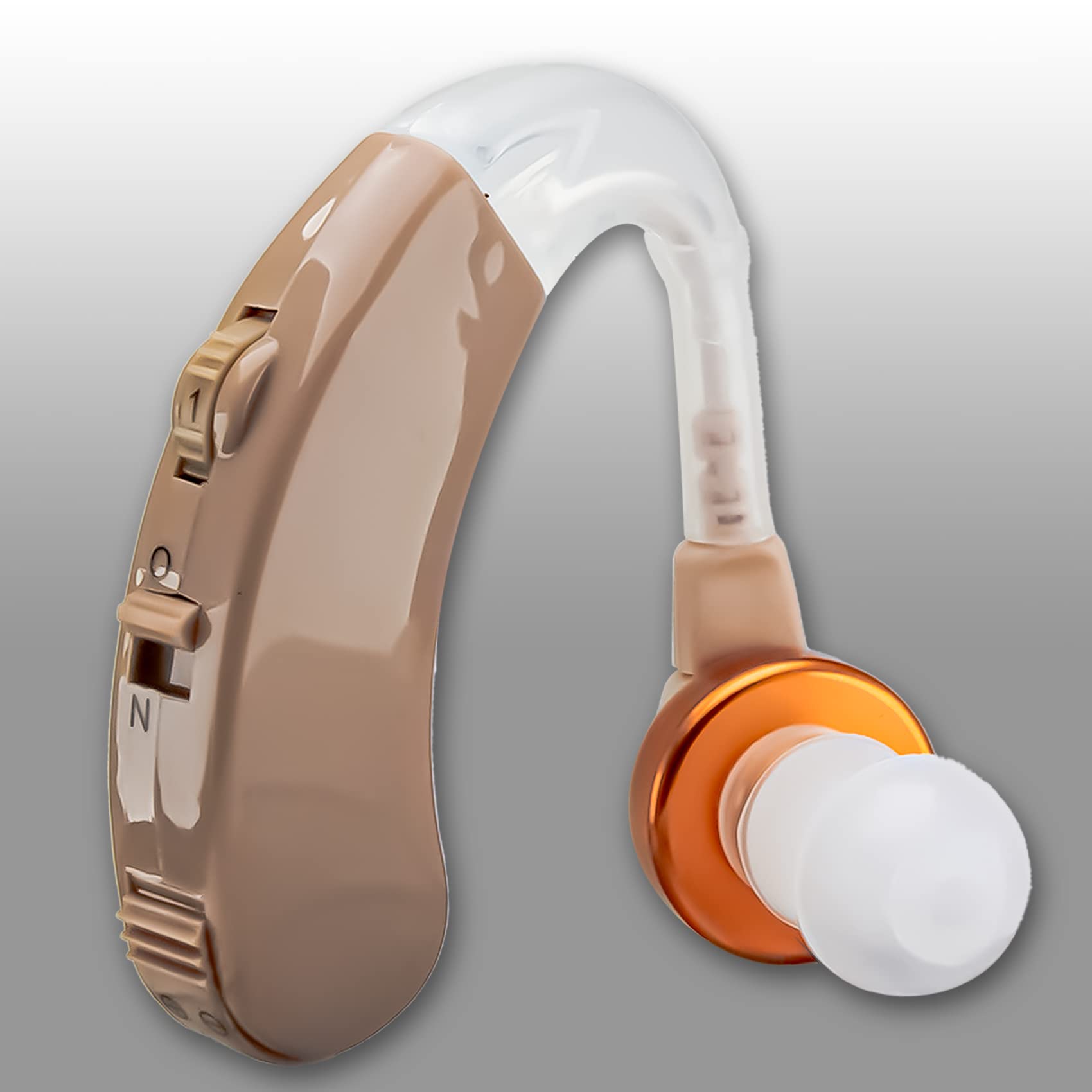 Enlinea ENL-18 Behind-The-Ear (Bte) Hearing Aid Machine For Ear Old Age | Suitable For Mild To Moderate Hearing Loss (Pack of 1) (B0BD1PCQVD) Amazon Price History, Amazon Price Tracker