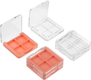 Caja de sombra de ojos, contenedor transparen...