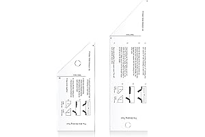 Wavwavw Acrylic Quilt Binding Tool: A Quilter's Essential for Perfect Binding