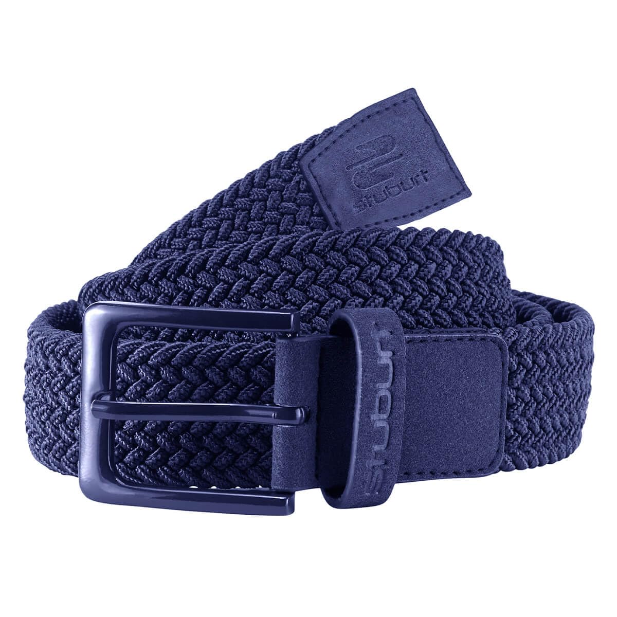 Stuburt Golf Mens Argill Braided Belt - Navy - L