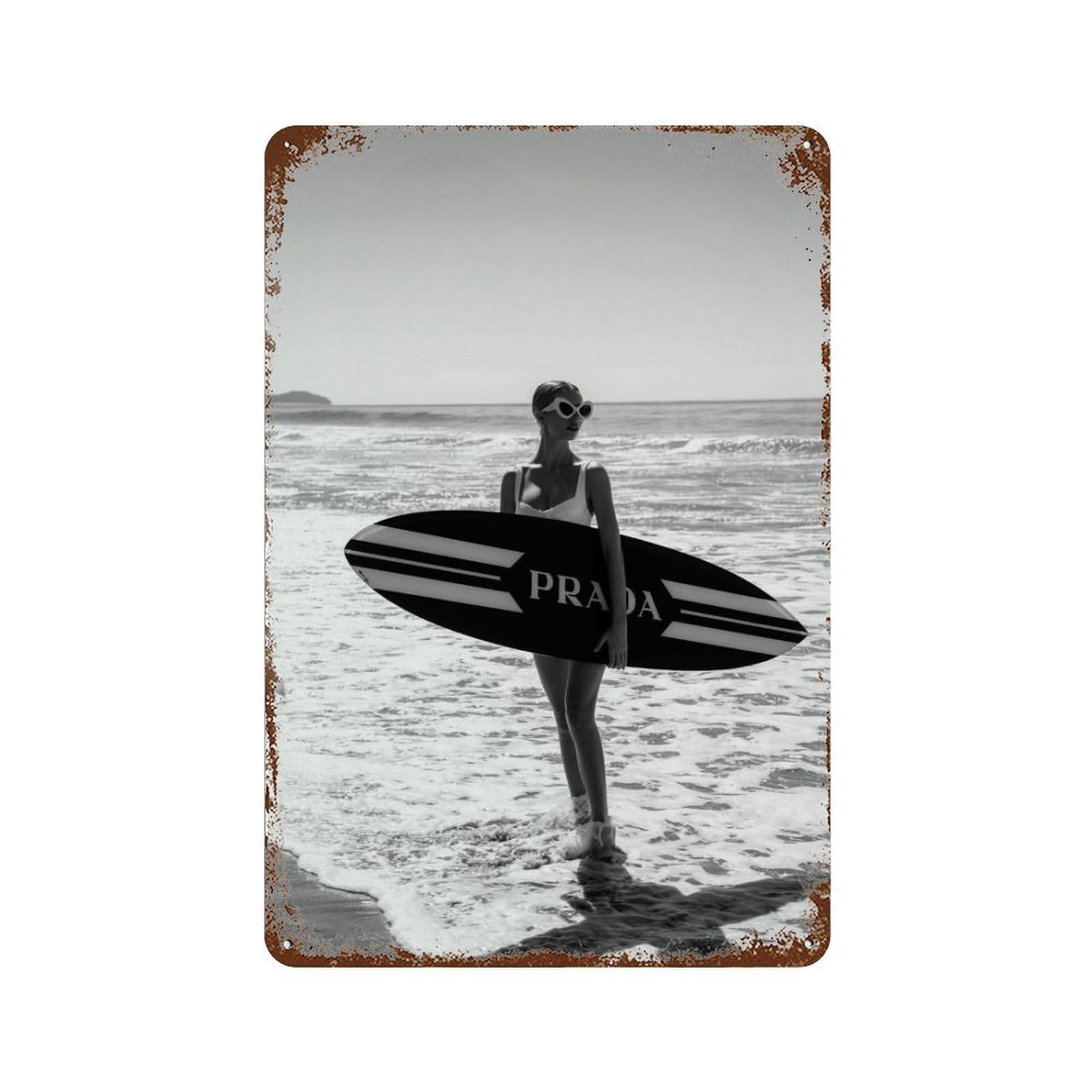 xiaoxiaoshen Vintage Beach Surfer (11) Wall Decor Art Metal Tin Poster Modern Home Decor Art Home Bar Shop Decorations Vintage Sign 30x20cm