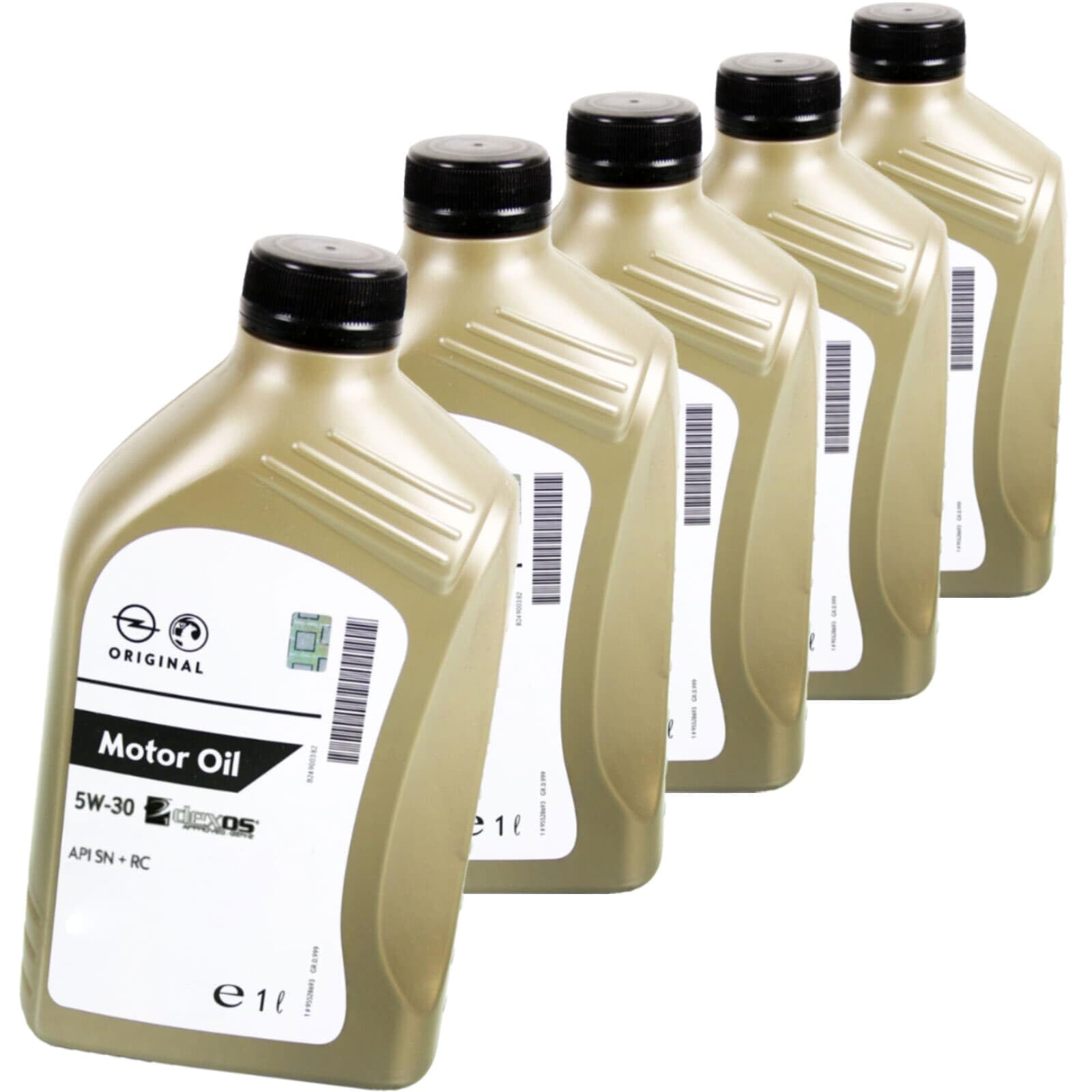 5x 95599919 Öl (5 L) | 95599919 (api Sn + Rc),