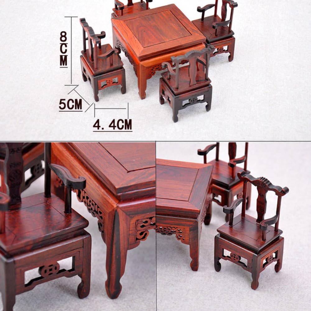 ミニチュア 中国 家具8点セット