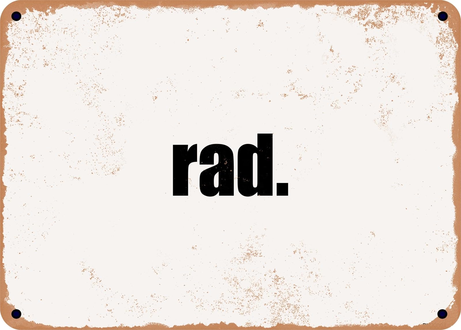 Miaomansenstore Metal Sign - Rad Home Decor