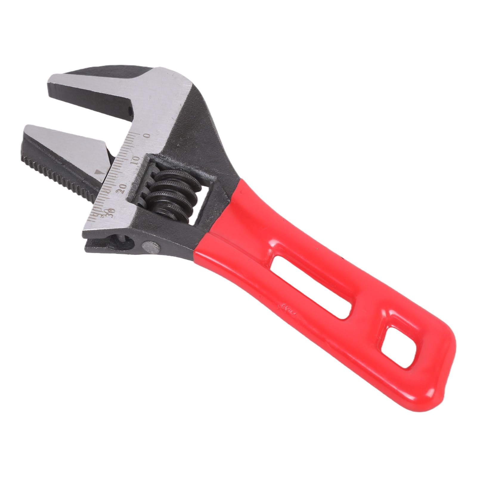 Msioytog 6/8" Ratcheting Adjustable Spanner with Antislip Grip, Quick-Release Pipe Wrench for Plumbing & Maintenance Tools Heavy Duty Ratcheting Pipe Forceps