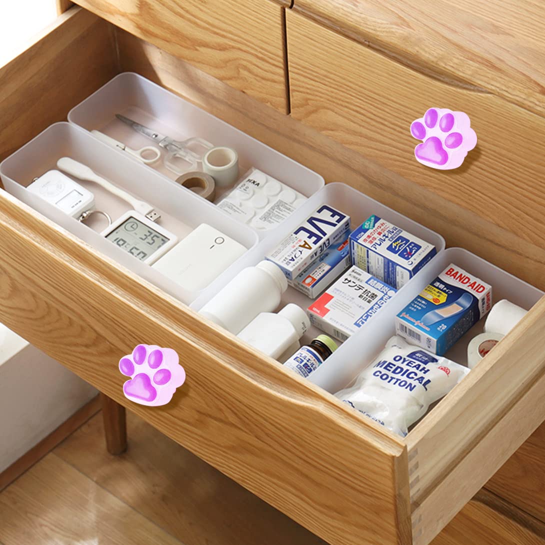 Koonafy 2Pcs Moule Résine Epoxy Kit, Moule Silicone Bouton Tiroir