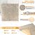 Peak Performance Peel and Stick Carpet Tiles with Attached Cushion, Easy DIY Install, Soft Residential Carpet, Seamless Appearance (Big Sur, 10 Tiles - 22.5 Square Feet)