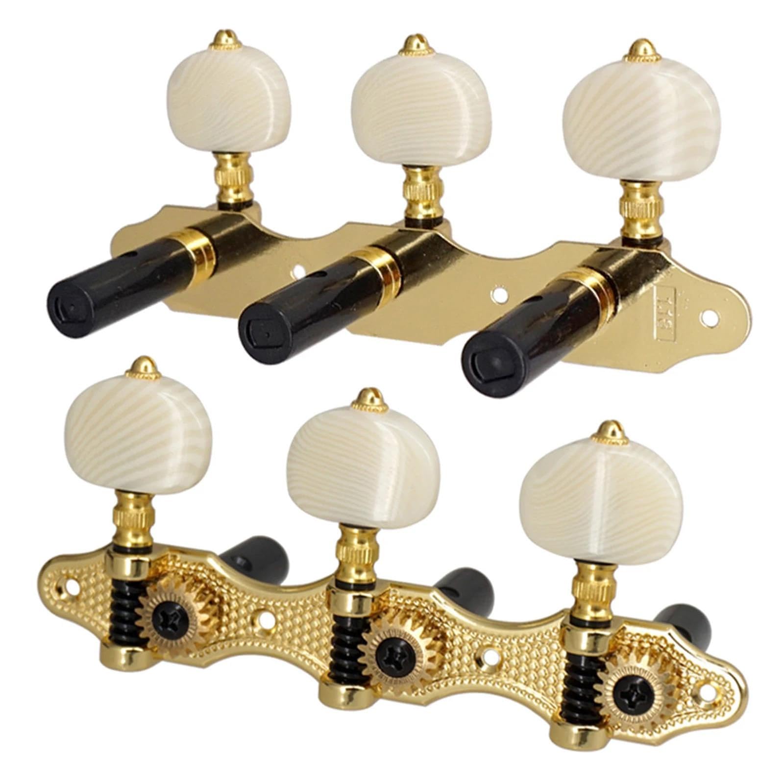 Confezione da 2 pezzi di ricambio per accordatori per chitarra classica 3L3R Testa Dell'accordatore Per Chitarra