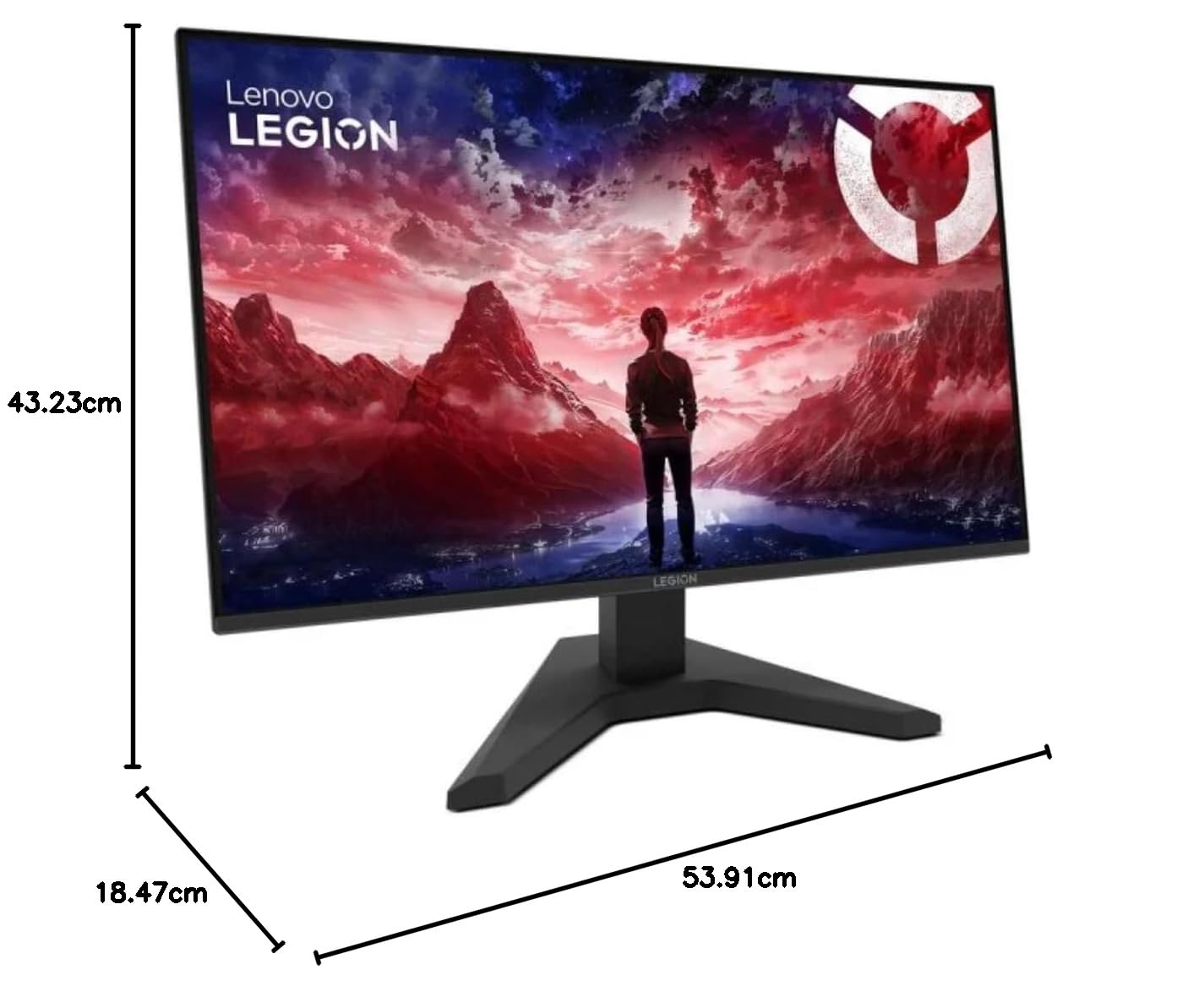 Lenovo Legion R24s Écran 23.8'' FHD IPS 144 Hz 1 ms HDMI DP Noir