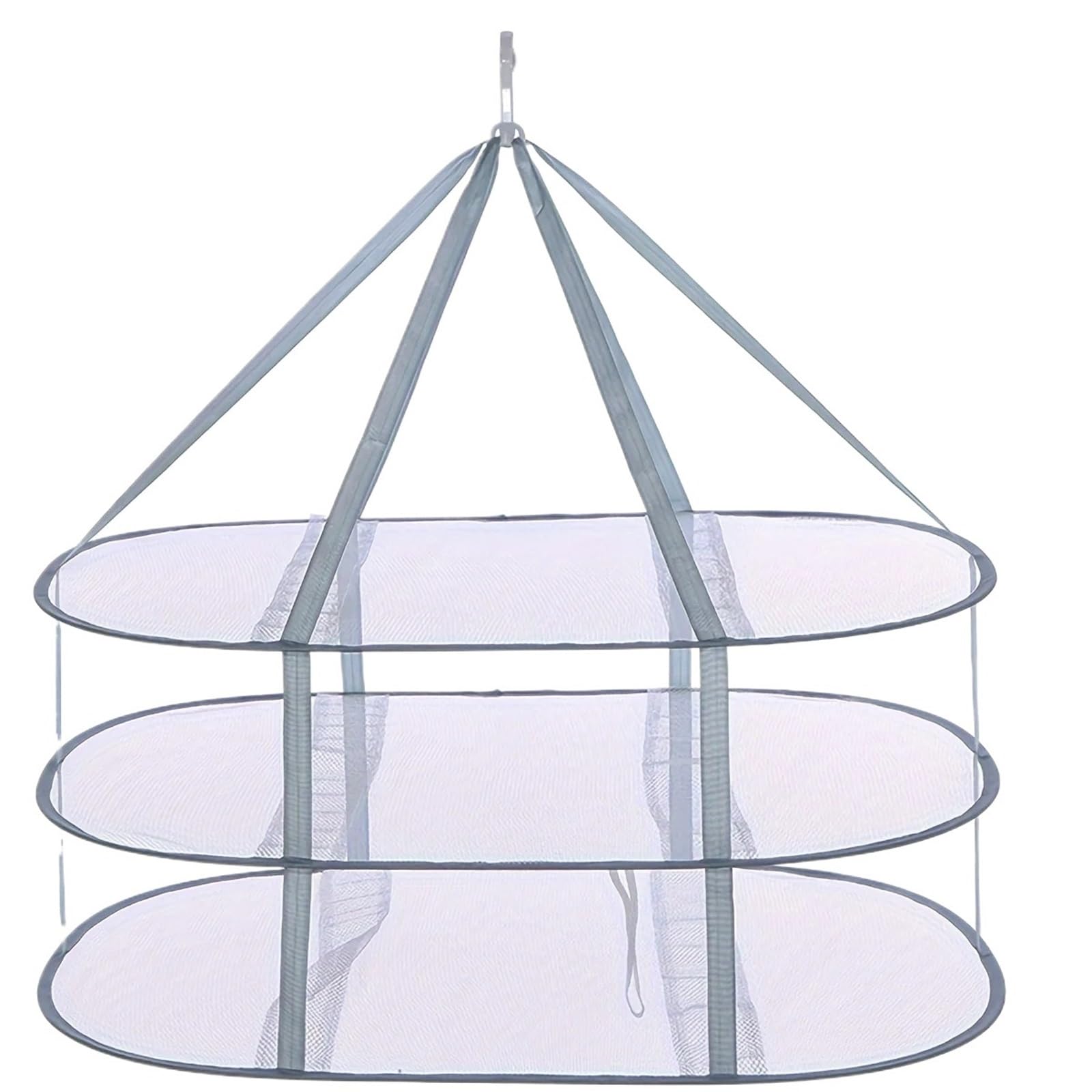 ZHSOAO Sweater Drying Rack Mesh Foldable Hanging Dryer Laundry Clothing Racks Collapsible for Underwear Sock