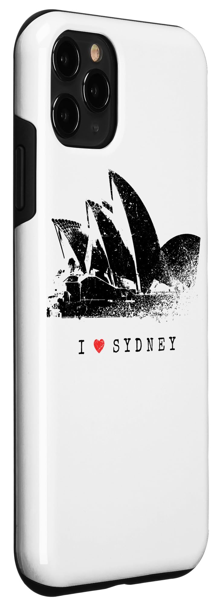 I Love Sydney Opera House Vintage Skyline Australia Heart Case for iPhone 11 Pro - Image 3