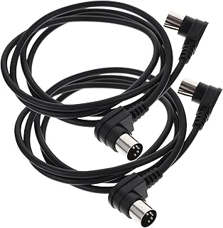 VICASKY 2pcs Accessories instrument cable Audio equipment keyboard instrument 5-pin MIDI Cable MIDI Male to Male Cable Audio MIDI Extension Cable 5-pin MIDI Cable Accessory keyboard