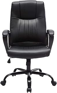 Silla Giratoria de Oficina Silla Silla de oficina Escritorio Silla de oficina Silla con respaldo alto grande asiento y función de inclinación silla giratoria de ordenador Ejecutivo de la Oficina Silla