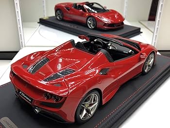 Amazon | BBR 1/18 Ferrari F8 Spider Rossocorsa metalic