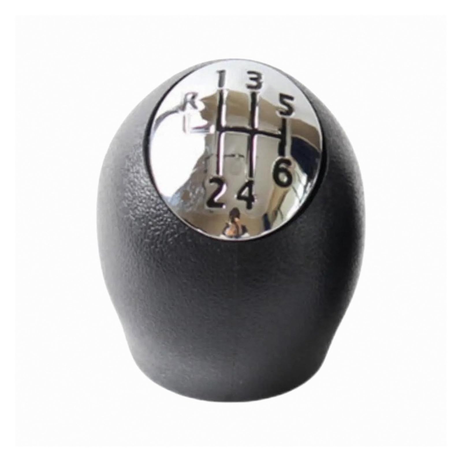 Htvtkrfgrl Abs Chrome 6 Speed For Vauxhall For Opel Movano Vivaro For Megane Sporty Shift Lever Knob