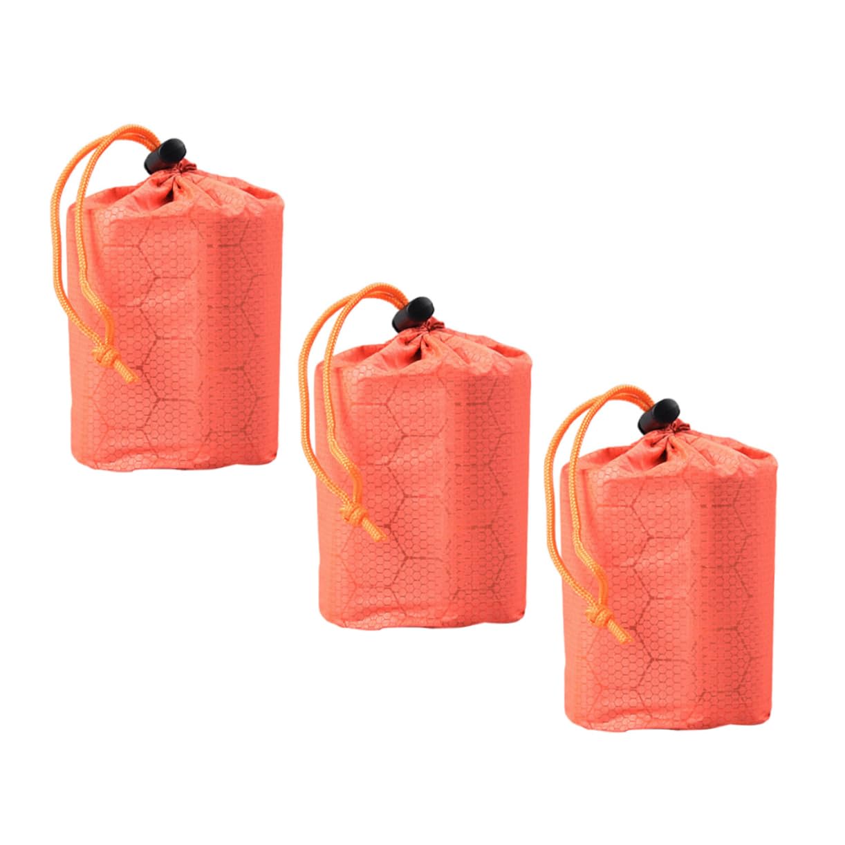 SUPVOX 3pcs Outdoor Camping Sleeping Bag Storage Sack Mini Compression Hiking Gear Bag Waterproof Dustproof Perfect for Blankets Trekking Essentials