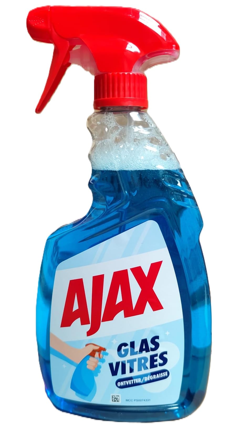 Ajax Glas-/Flächenreiniger - 12er Pack (12 x 750ml)